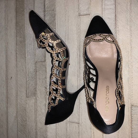 Sergio Rossi Swarovski Pumps - Picture 5 of 9